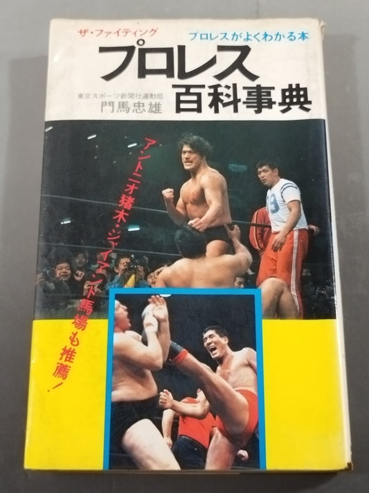 Pro Wrestling  Encyclopedia The Fighting A book that understands Pro Wrestling  well