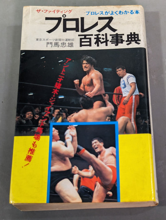 Pro Wrestling  Encyclopedia The Fighting A book that understands Pro Wrestling  well