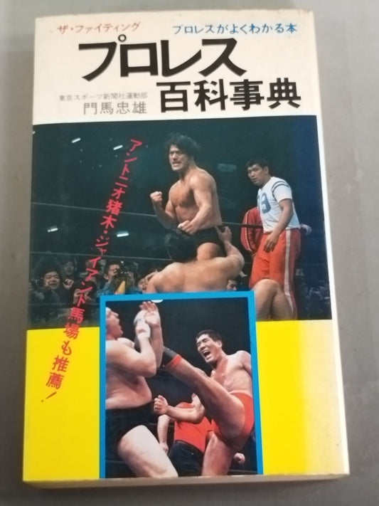 Pro Wrestling  Encyclopedia The Fighting A book that understands Pro Wrestling  well