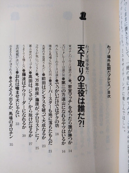 わッ!場外乱闘だプロレス これを知ったらヤミつき 掟破りの主役たち