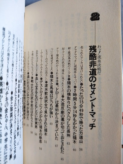 わッ!場外乱闘だプロレス これを知ったらヤミつき 掟破りの主役たち