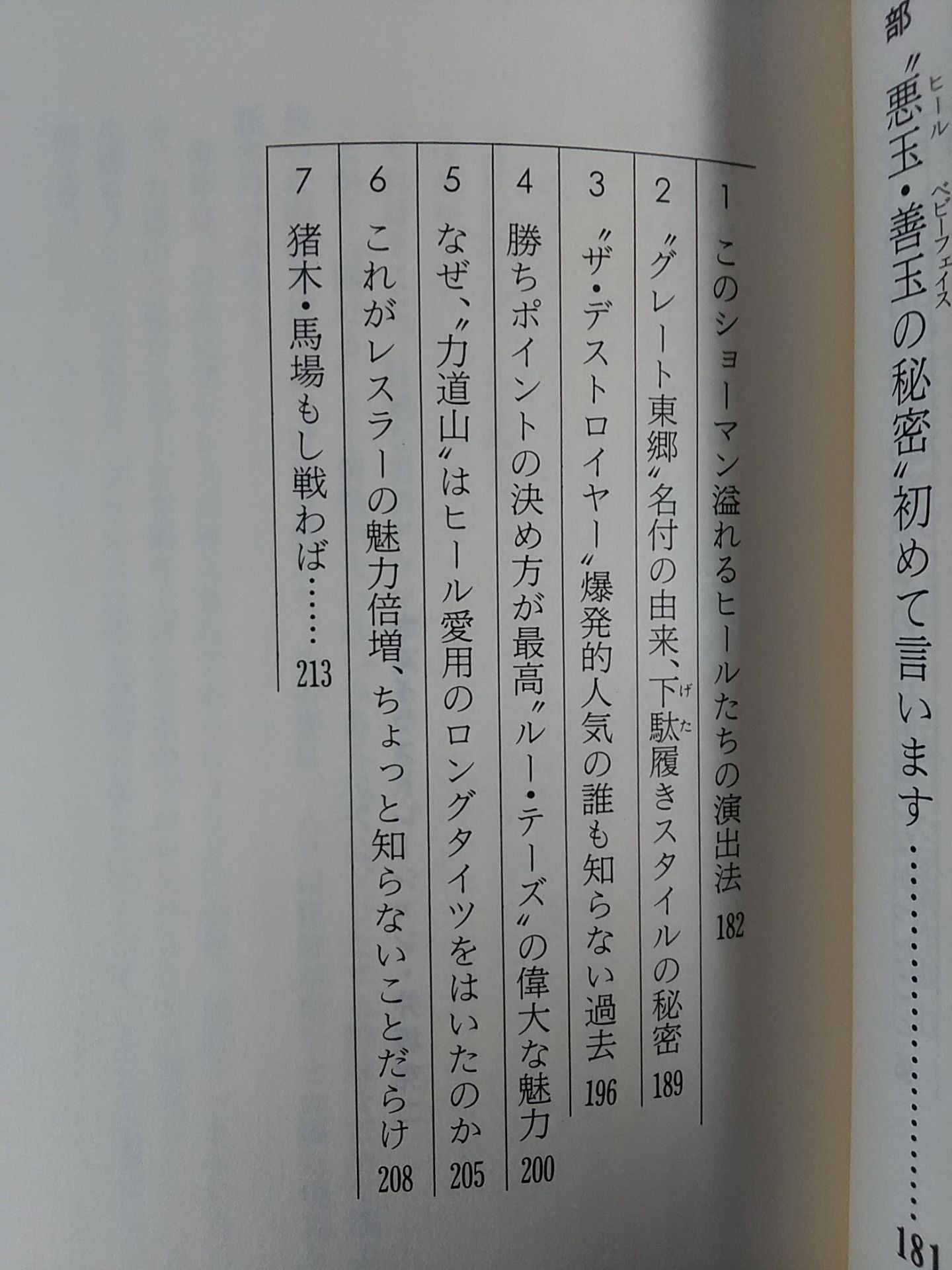 Pro Wrestling 30 Years First Time How to Taste the Drama of a Fierce Man