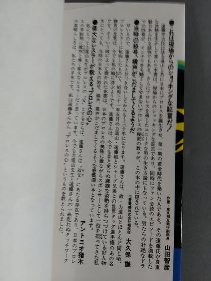 Pro Wrestling 30 Years First Time How to Taste the Drama of a Fierce Man