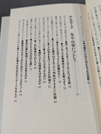 全面戦争だプロレス / 長州力の一人一殺