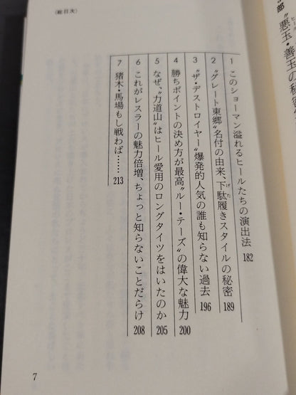 Pro Wrestling 30 Years First Time How to Taste the Drama of a Fierce Man