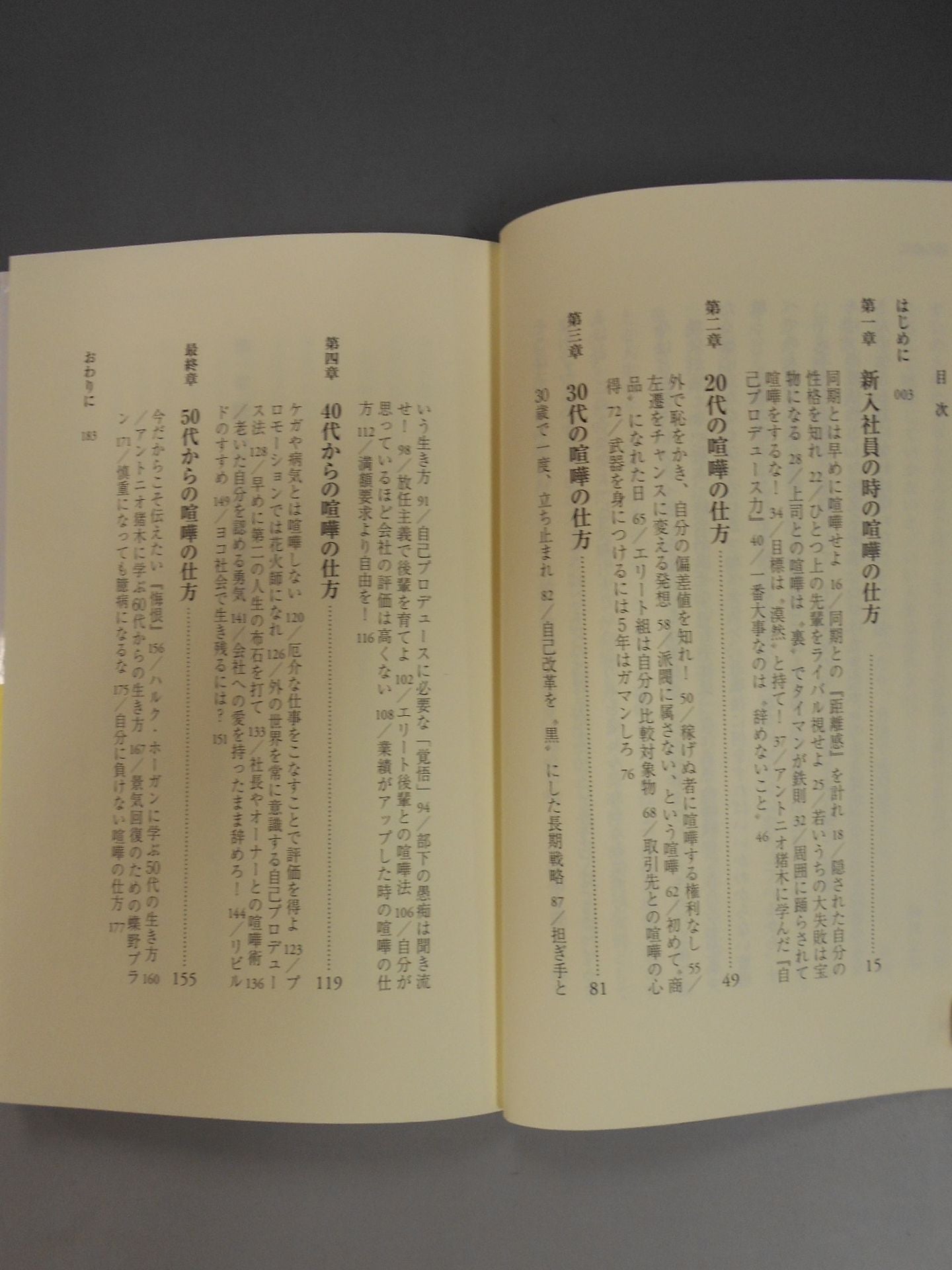 会社に負けない喧嘩の仕方