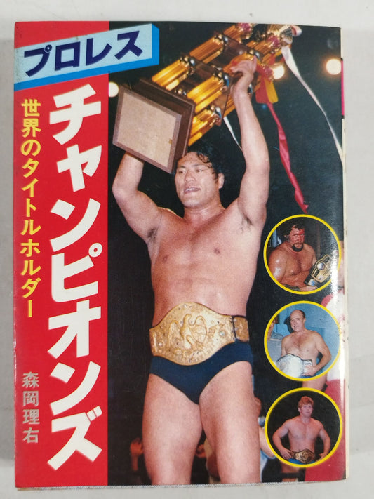 Pro Wrestling  Champions World Title Holder Bean Tanuki Book 155