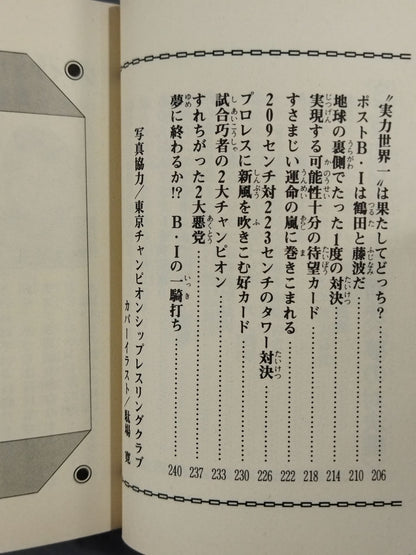 Pro Wrestling  BIG Showdown Bean Tanuki Book 184