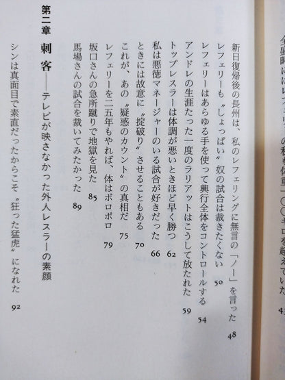 プロレス  至近距離の真実  レフェリーだけが知っている表と裏