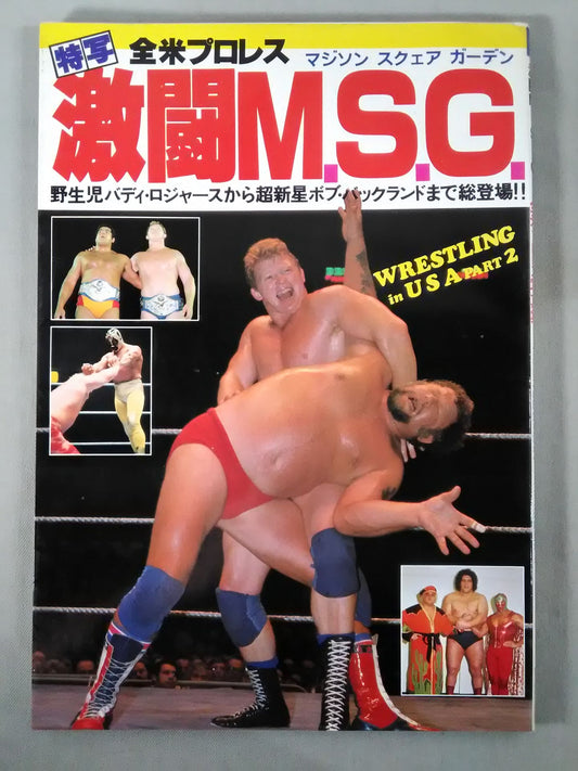 写真集 激闘M.S.G.全米プロレスマジソンスクェアガーデン