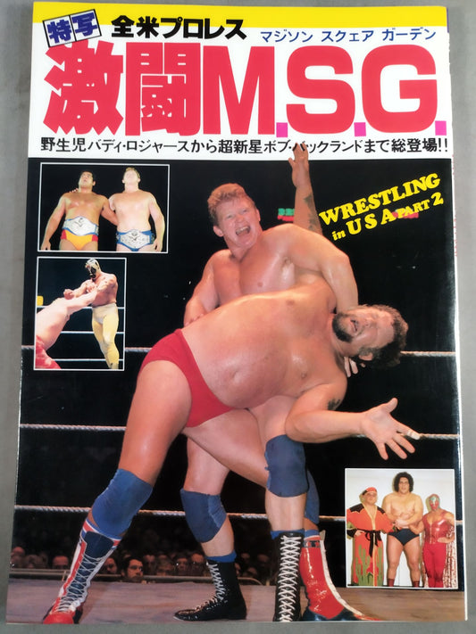 写真集 激闘M.S.G.全米プロレスマジソンスクェアガーデン