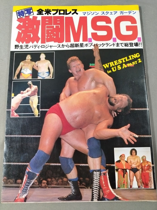 写真集 激闘M.S.G.全米プロレスマジソンスクェアガーデン