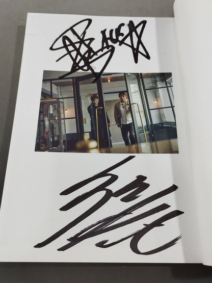 【Tanahashi & Iibushi hand signed autograph 】Shinsuke Nakamura×Kazuchika Okada  Hiroshi Tanahashi ×Kota Ibushi  Be