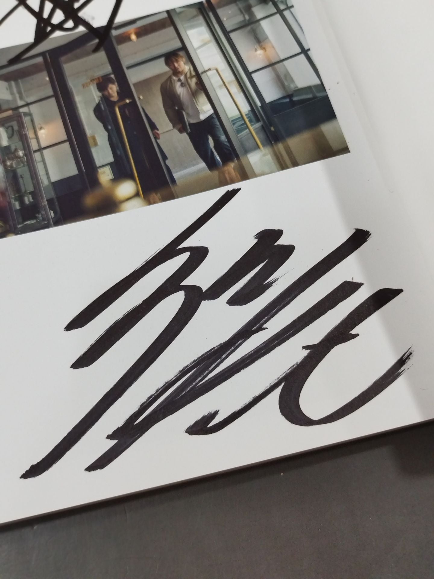 【Tanahashi & Iibushi hand signed autograph 】Shinsuke Nakamura×Kazuchika Okada  Hiroshi Tanahashi ×Kota Ibushi  Be