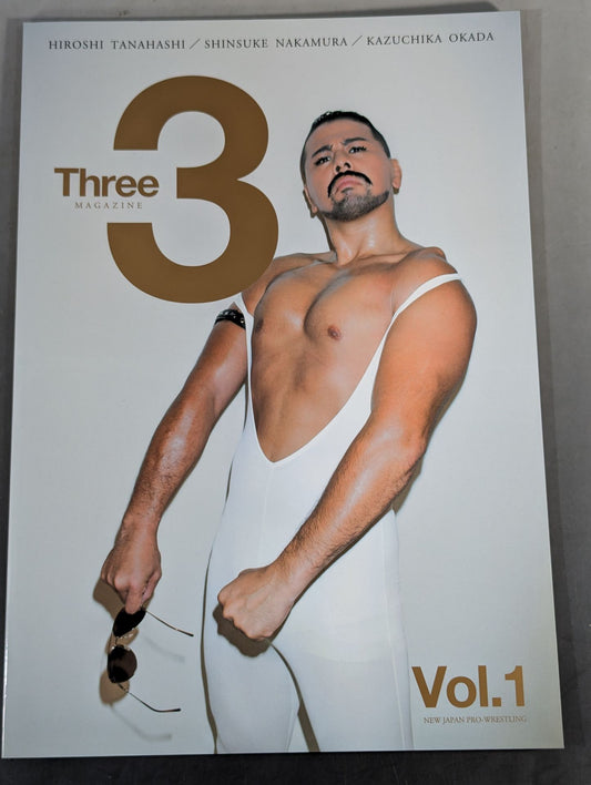 Three MAGAZINE Vol.1 (Shinsuke Nakamura  cover ver.)
