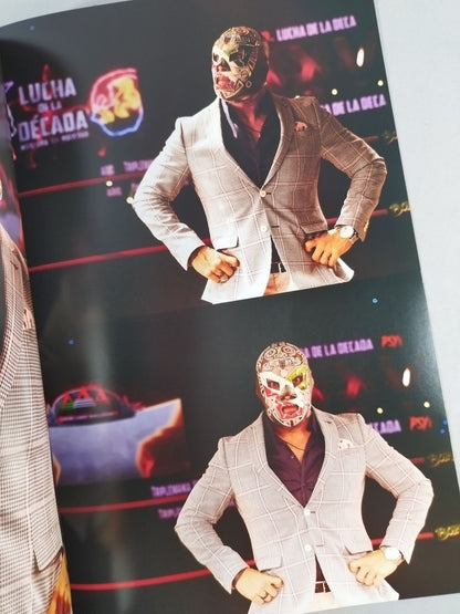 [Dr. Wagner Jr. hand signed autograph 】FOTOLIBRE de Mascara Numero.68