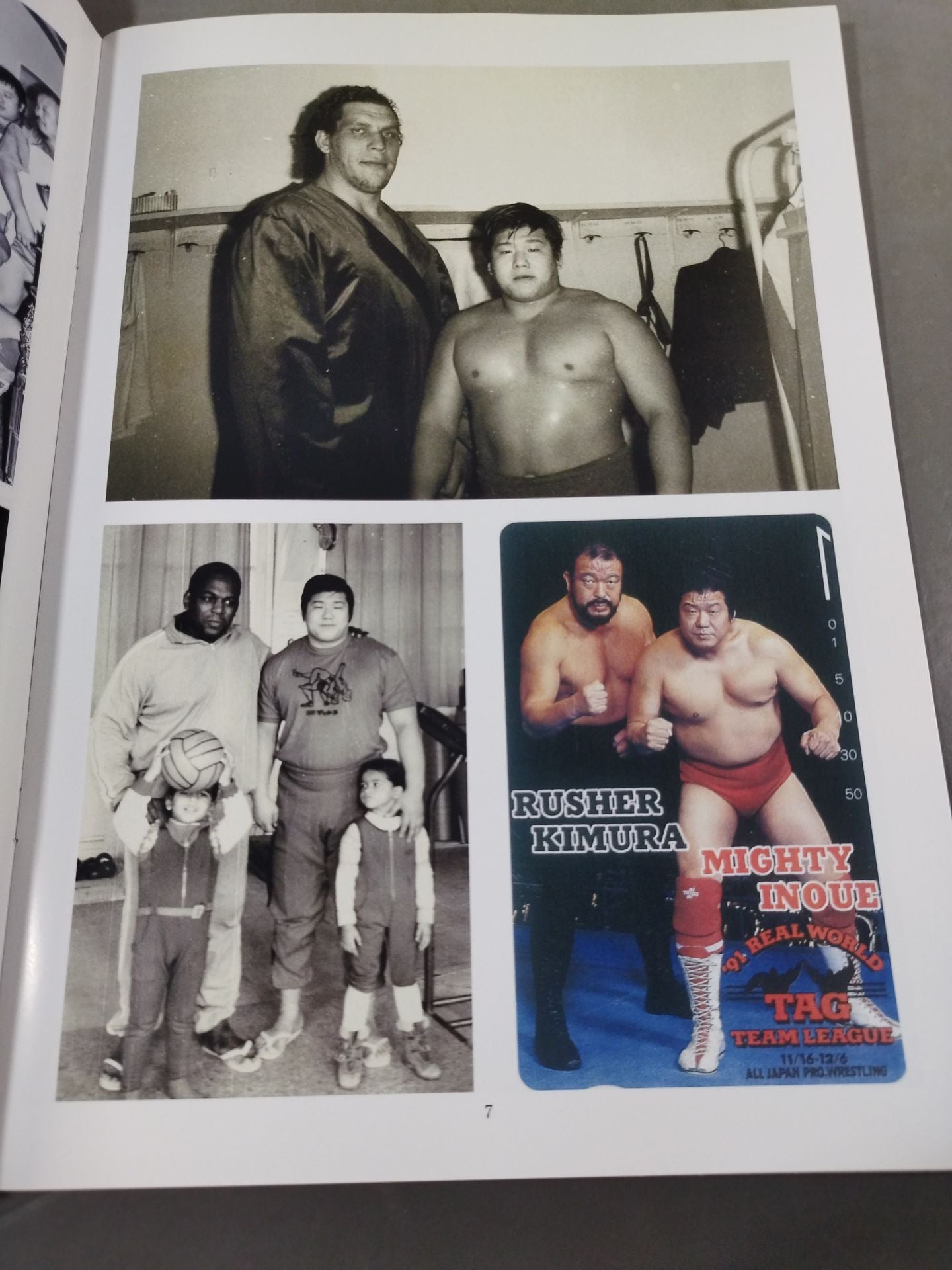 Legend★SuperStar Mat Wizard Mighty Inoue Photo Collection