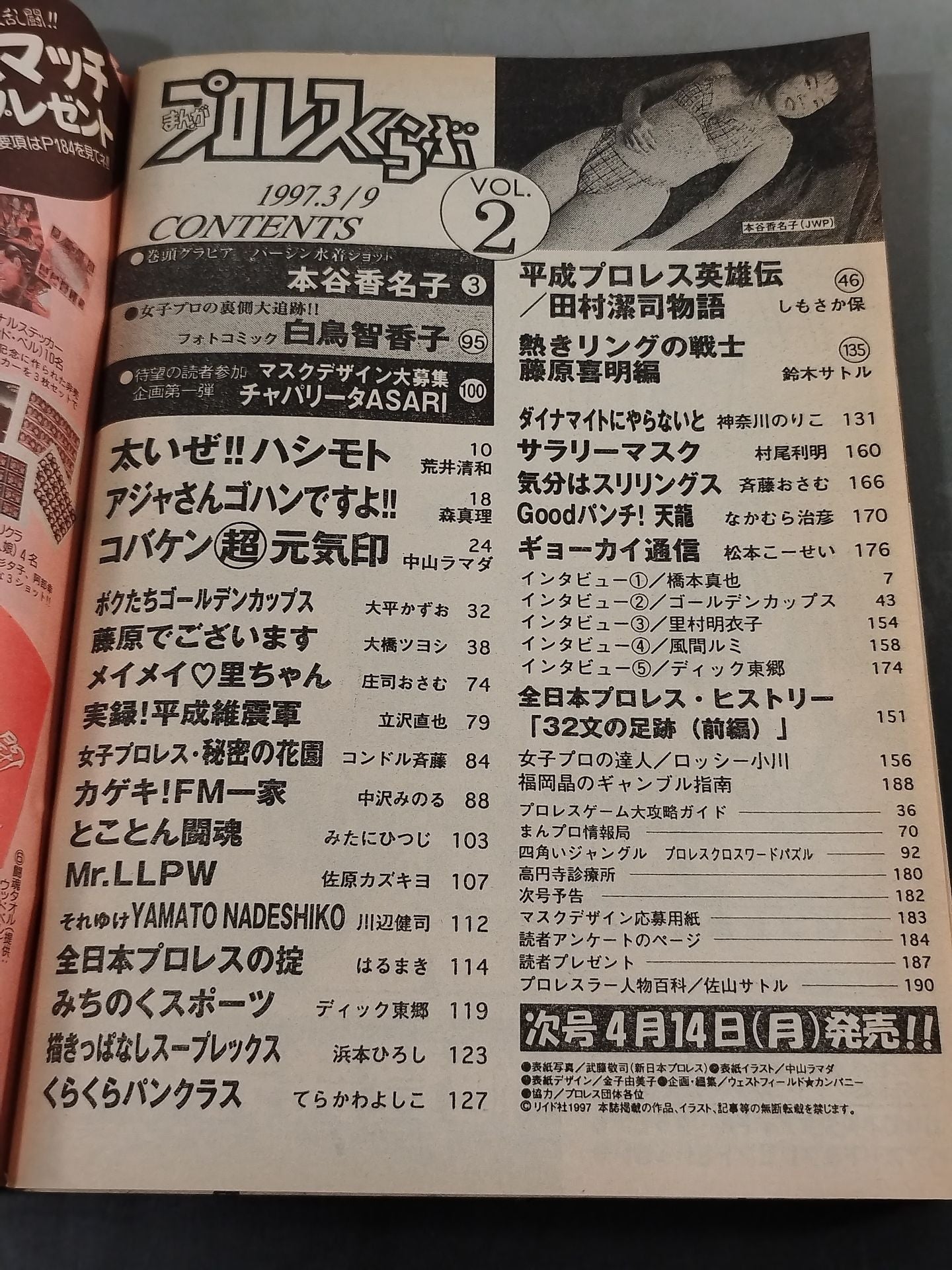Manga Pro Wrestling  VOL.2