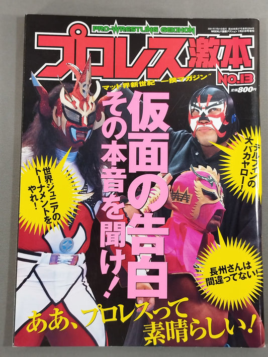 プロレス激本13 / 仮面の告白その本音を聞け!