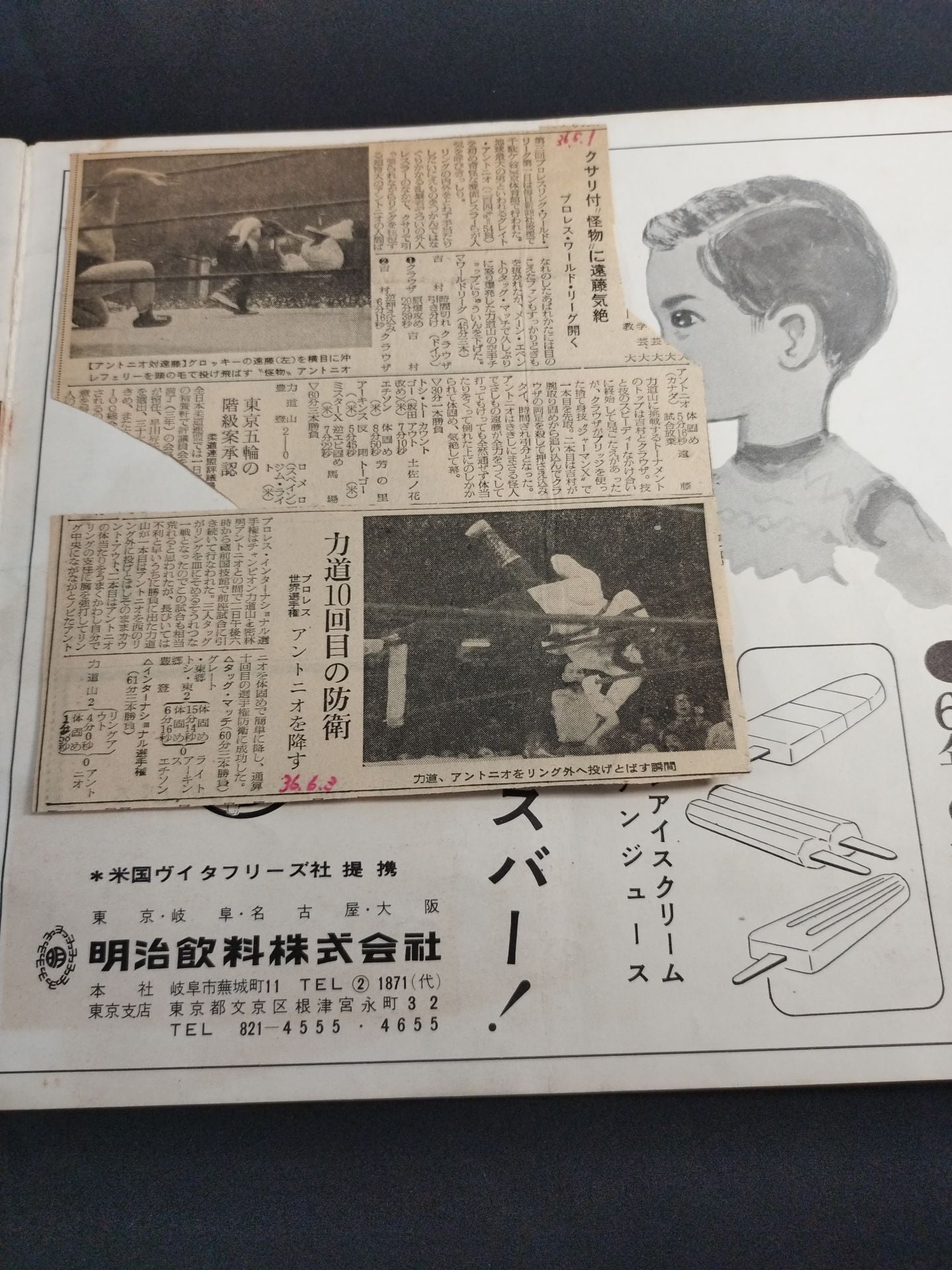 ★カール・ゴッチ初来日シリーズ★ 第3回ワールド大リーグ戦