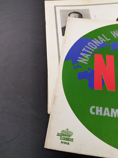 [Kotetsu Yamamoto  hand signed autograph Baba ★ vs Dolly NWA ★ 69 NWA World Champion