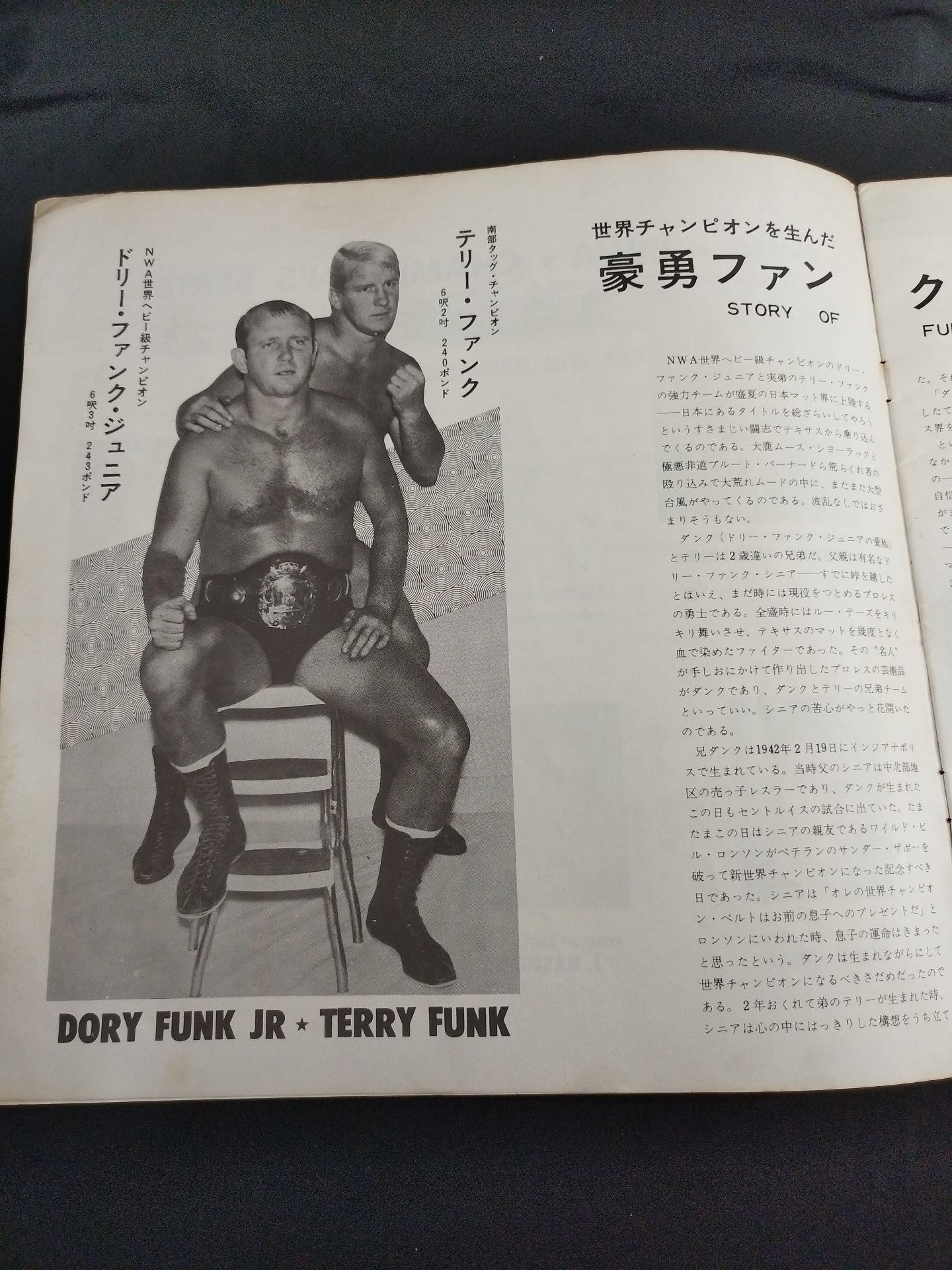 ★BI砲vsザ・ファンクス★ 70ワールド・チャンピオン・シリーズ