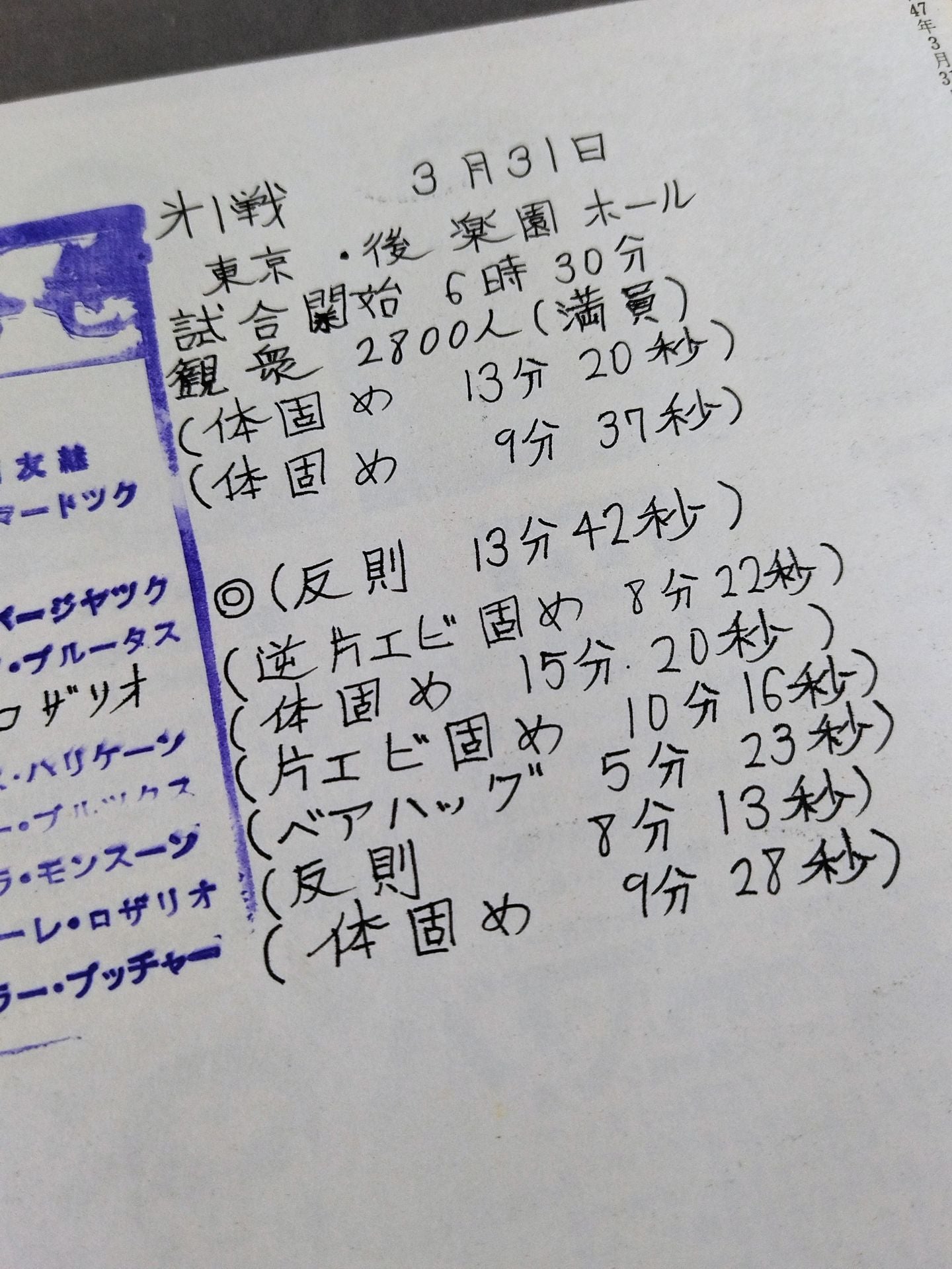 72第14回ワールド大リーグ戦