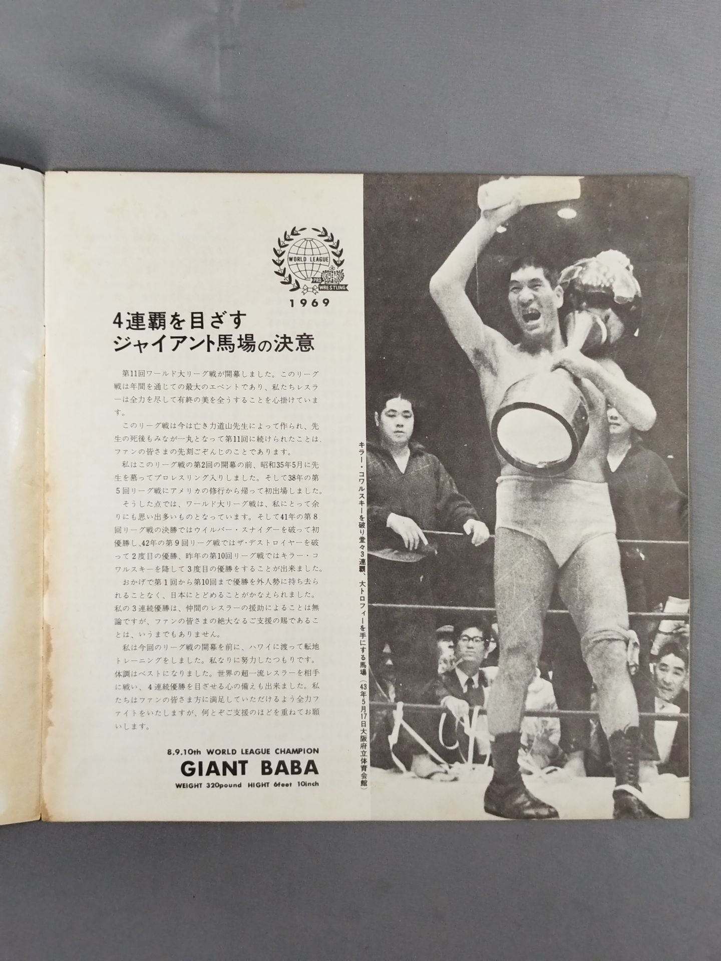 69第11回ワールド大リーグ戦