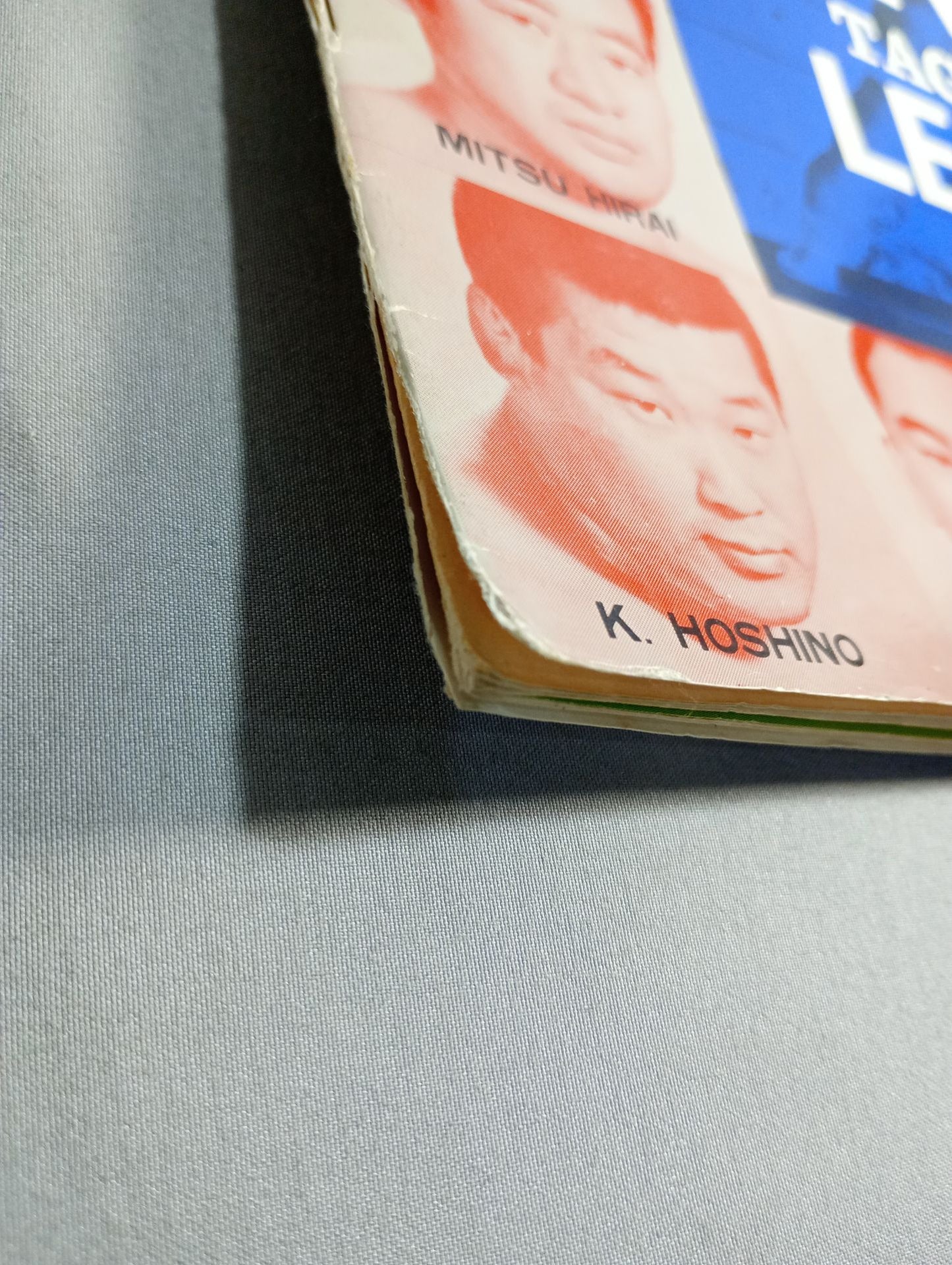 [Kantaro Hoshino  hand signed autograph ] 70 1st NWA Tag League Championship