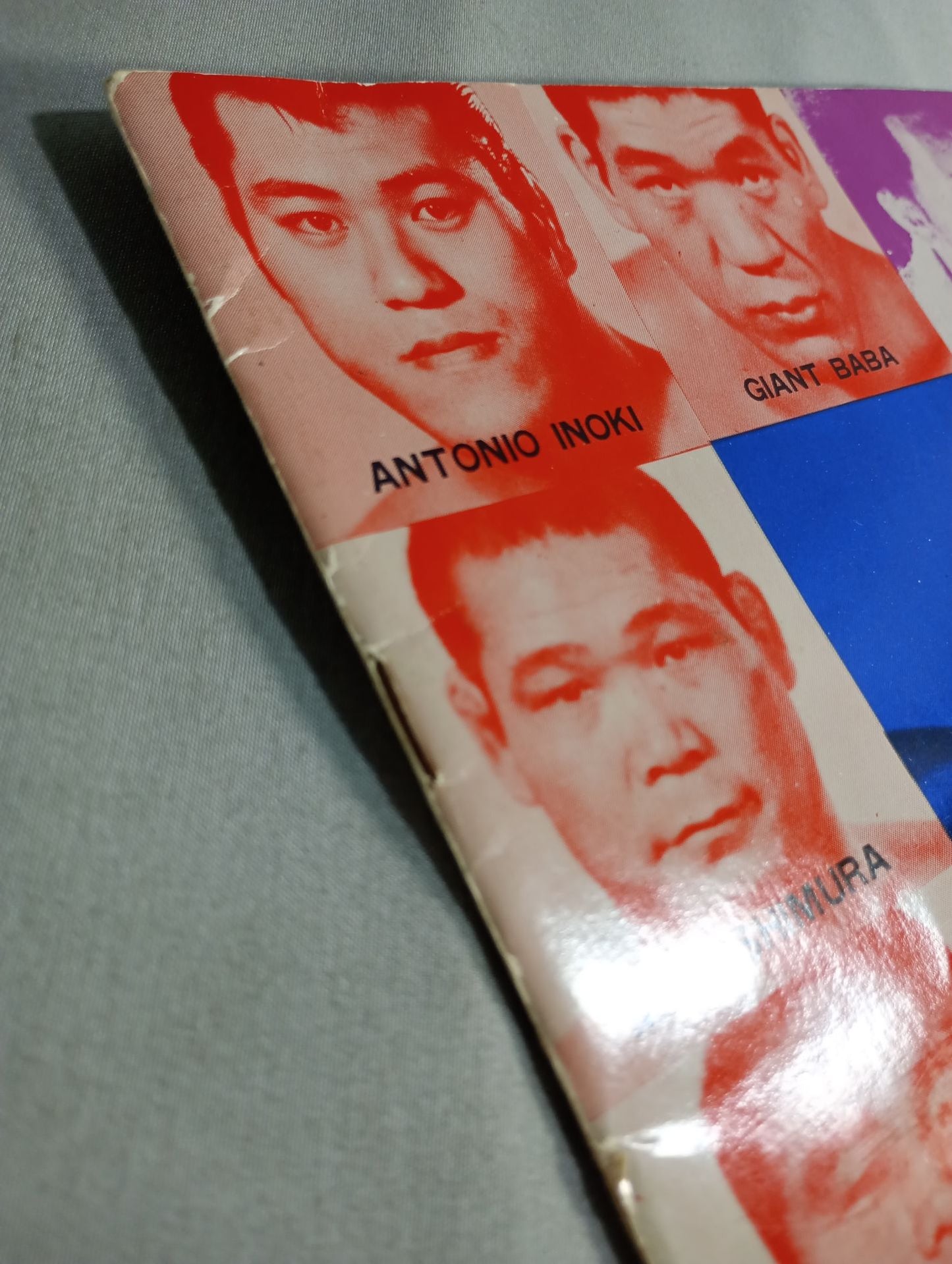 [Kantaro Hoshino  hand signed autograph ] 70 1st NWA Tag League Championship