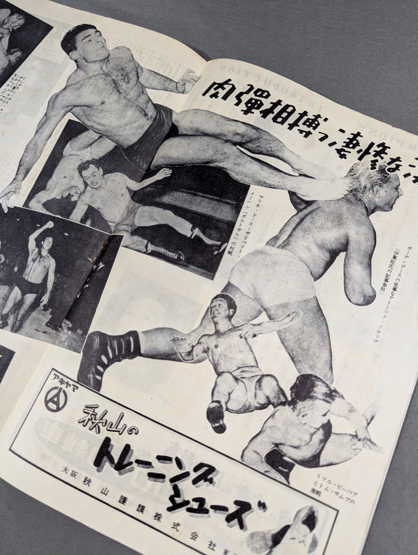 ★旗揚げシリーズ★ 世界選手権争奪 プロ・レスリング 特集号