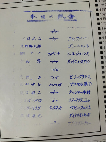 THE WRESTLER New Year Golden Series Vol.6