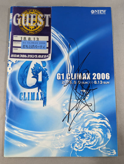 【22名直筆サイン入り】G1 CLIMAX 2006