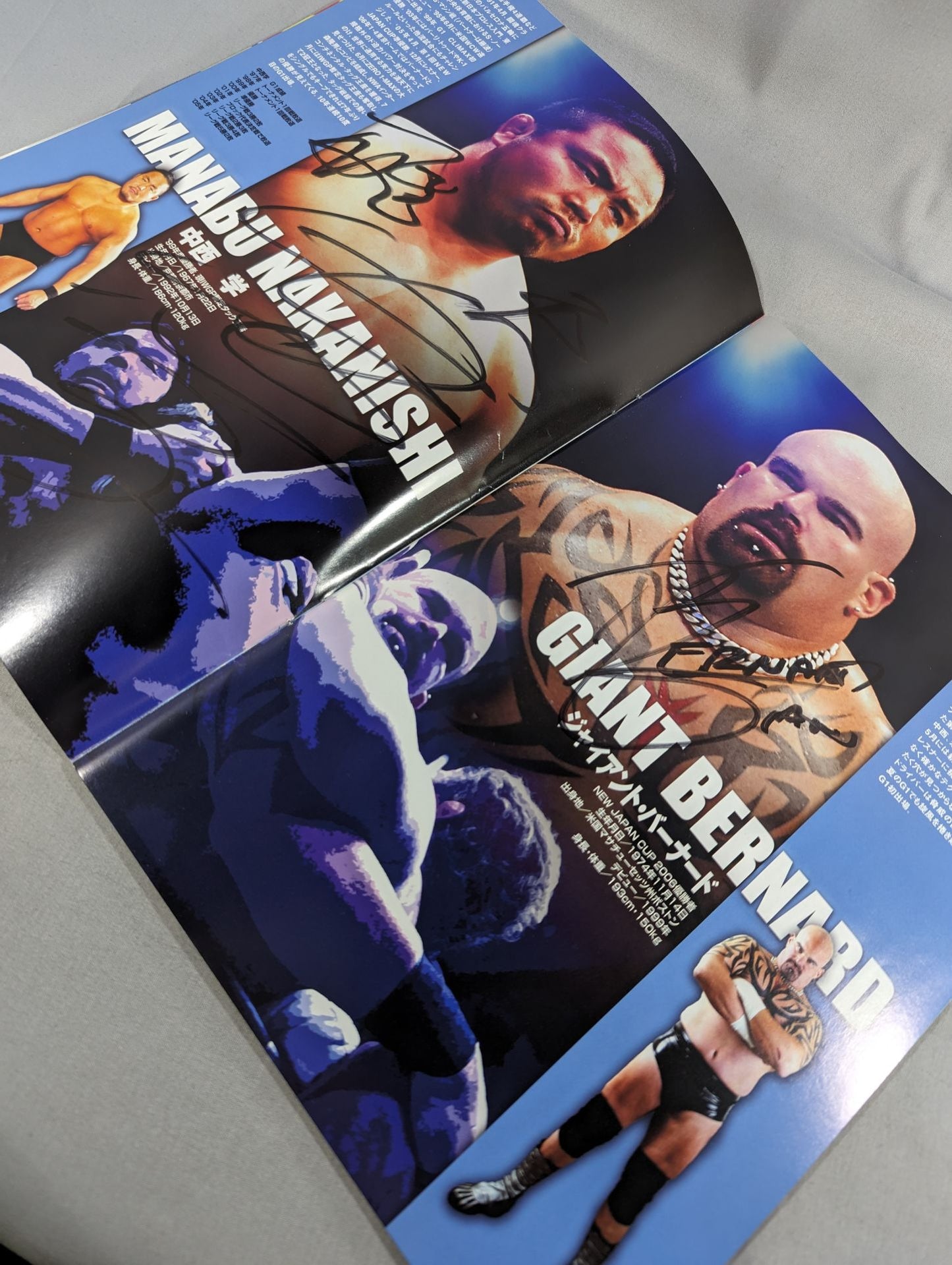 【22名直筆サイン入り】G1 CLIMAX 2006