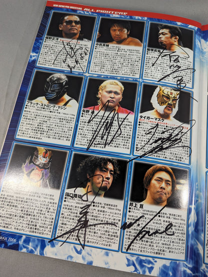 【22名直筆サイン入り】G1 CLIMAX 2006