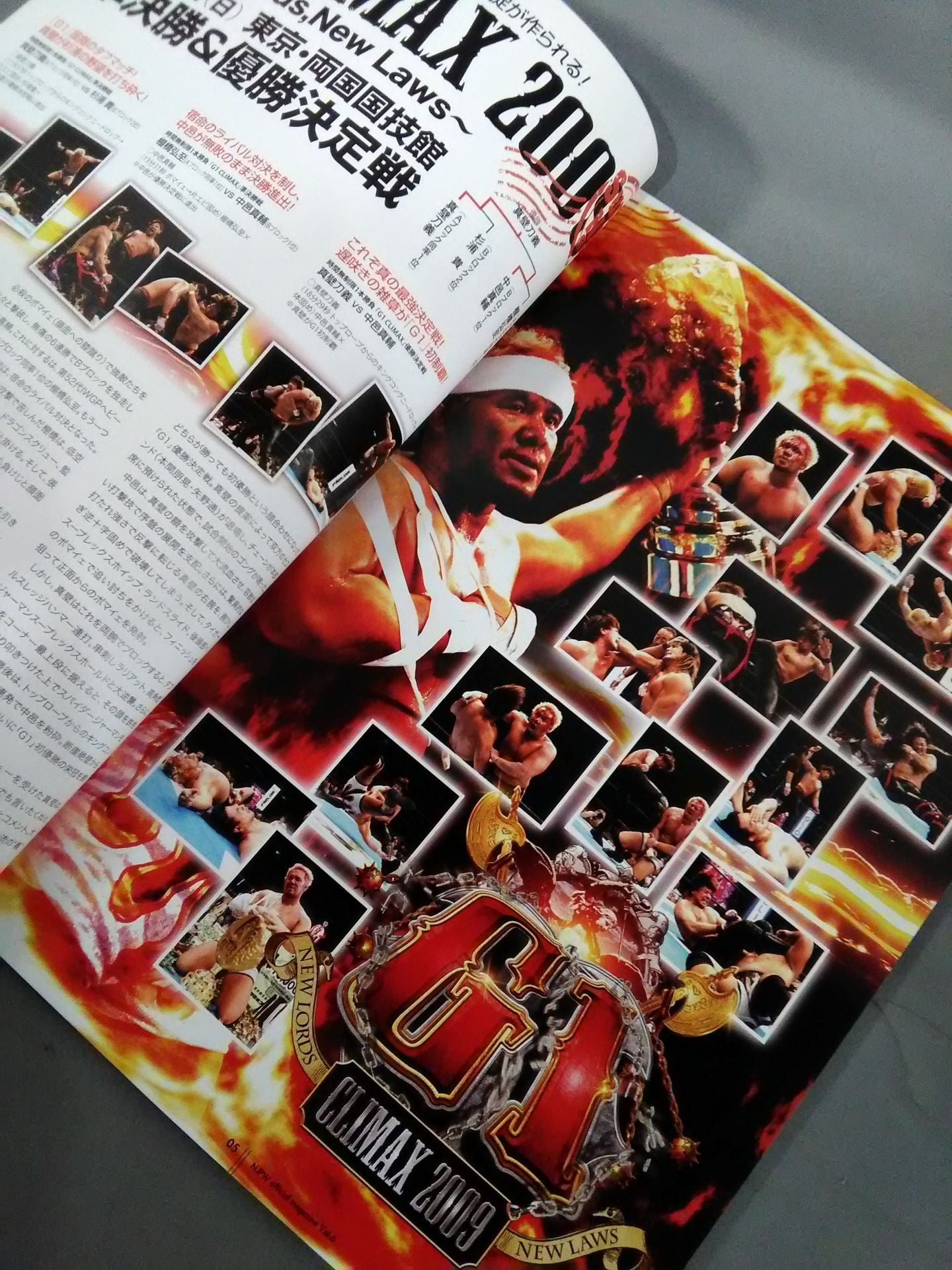 NJPW OFFICIAL MAGAZINE 2009 Vol.6