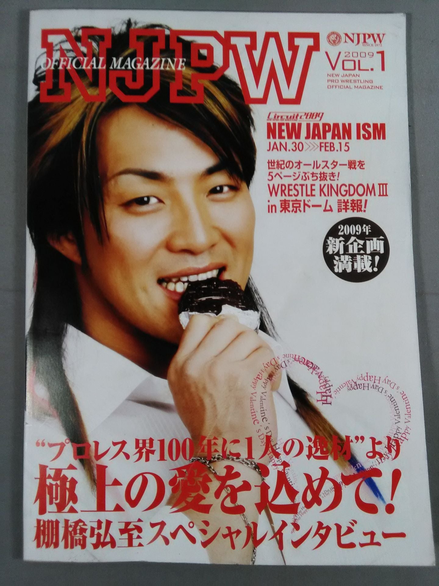 NJPW OFFICIAL MAGAZINE 2009 Vol.1