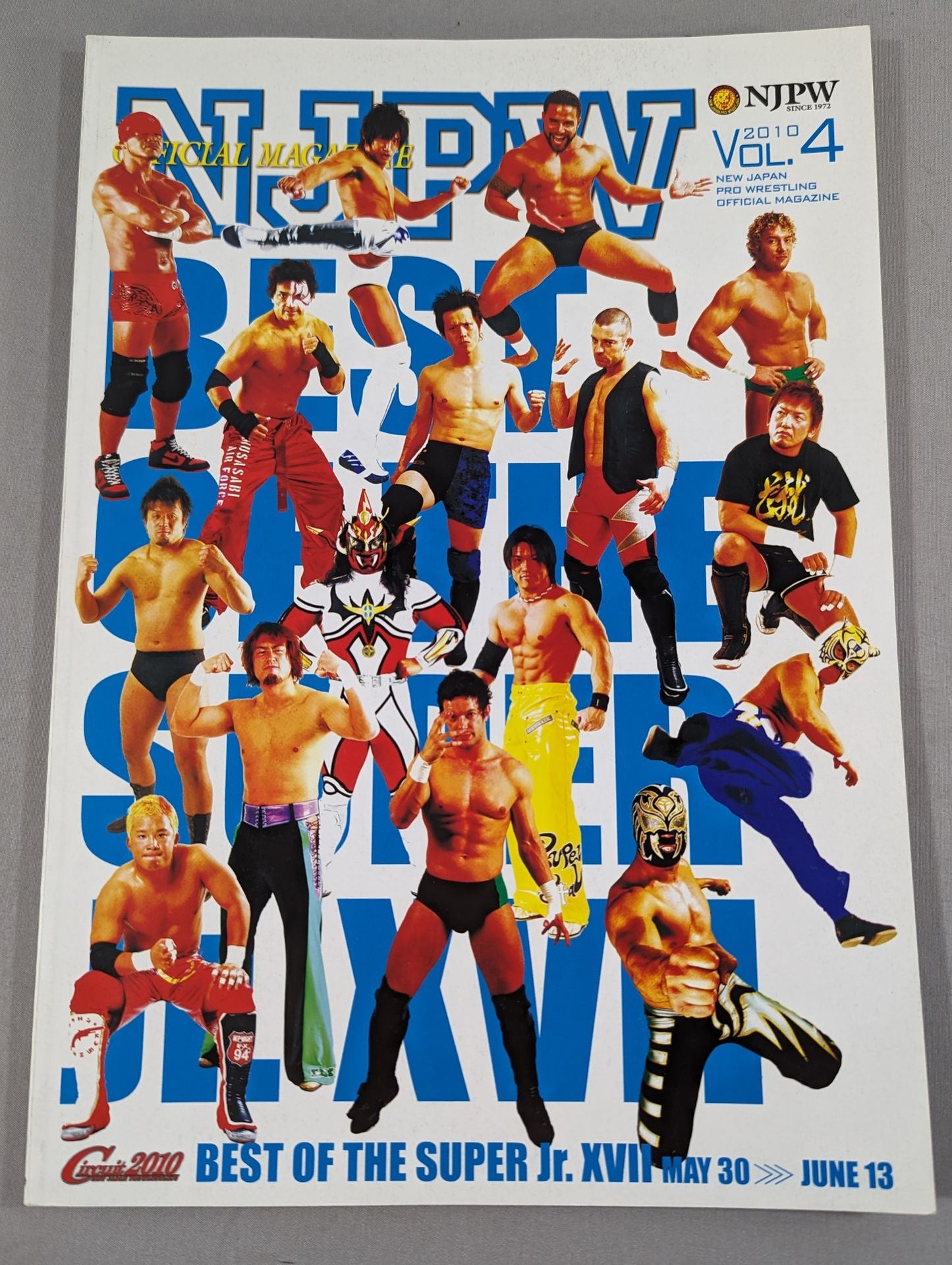 NJPW OFFICIAL MAGAZINE 2010 Vol.4