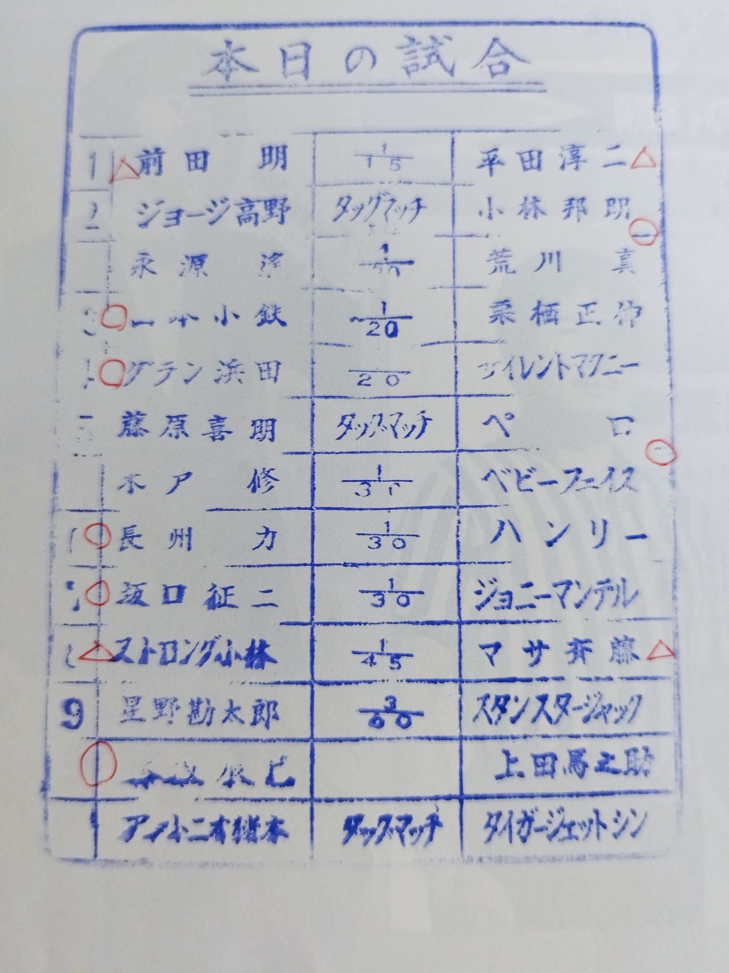 79 Big Fight Series