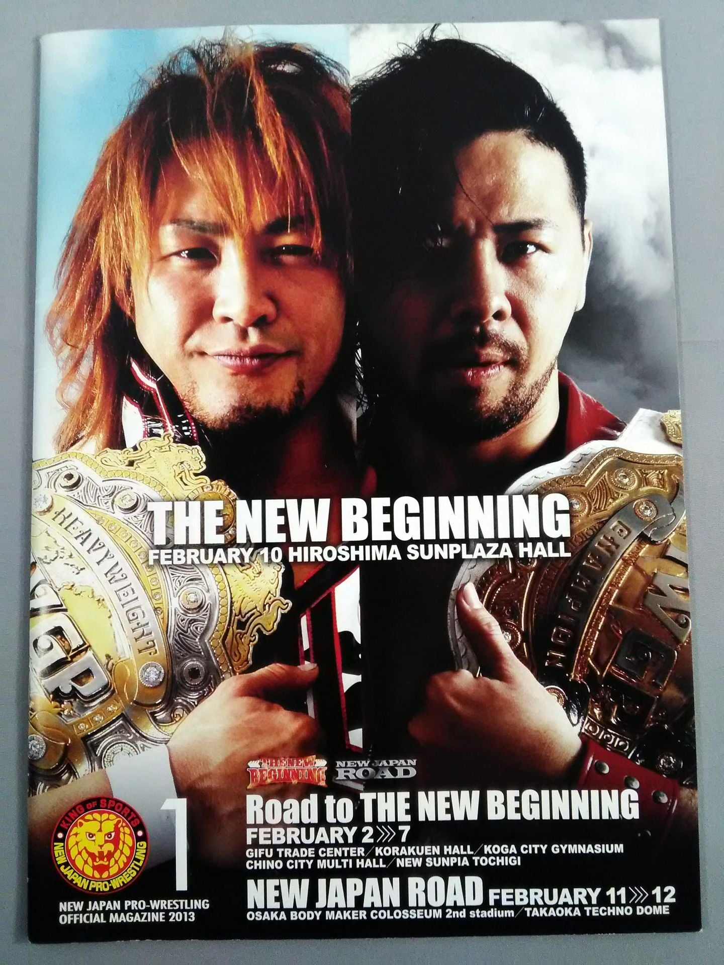 NJPW OFFICIAL MAGAZINE 2013 Vol.1
