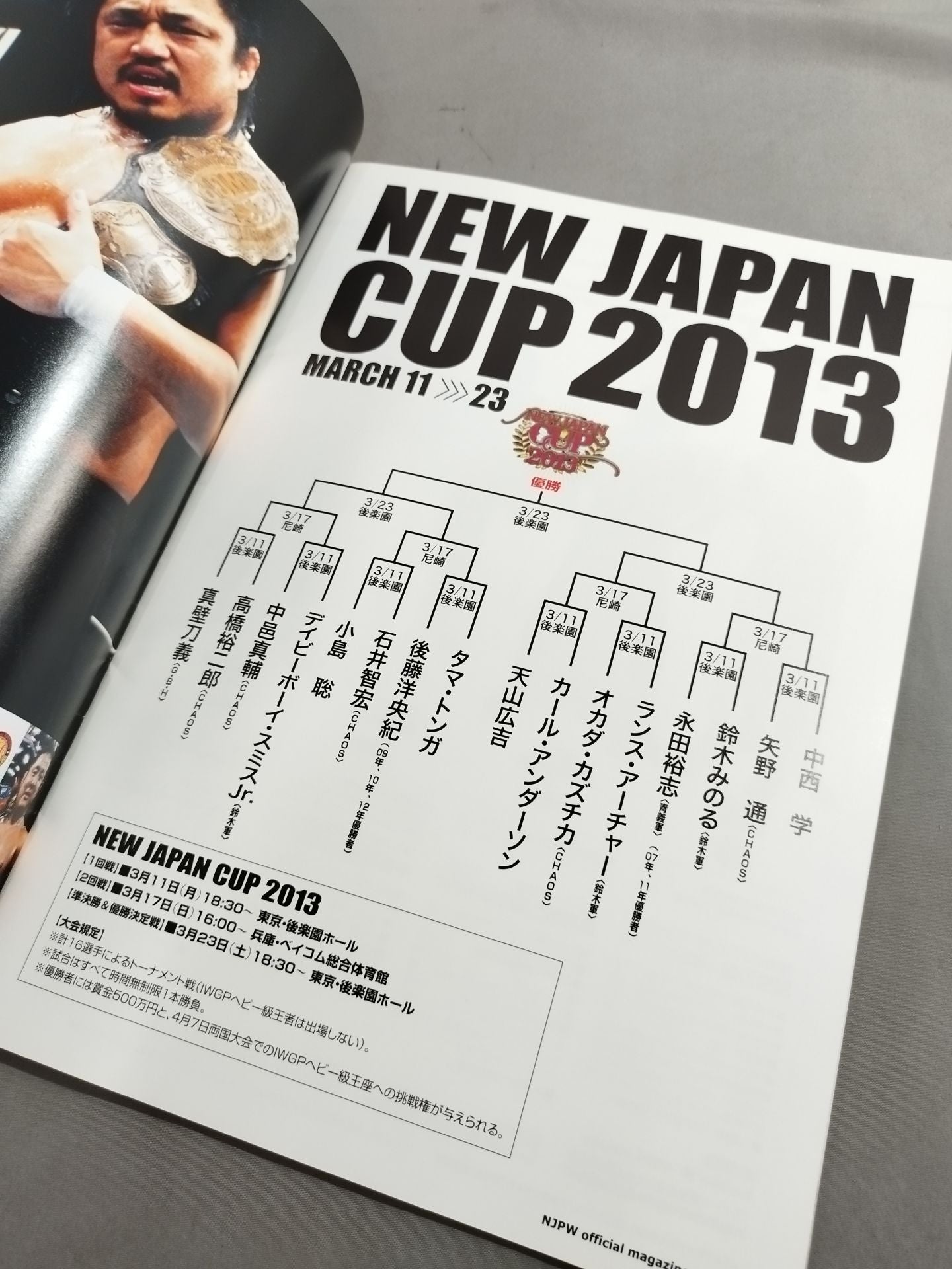 NJPW OFFICIAL MAGAZINE 2013 Vol.2