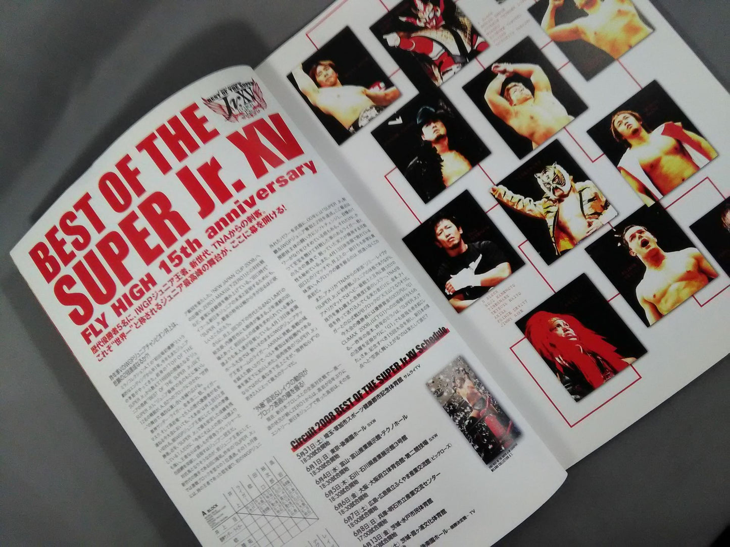 ★ Opening & Final Rounds ★ NJPW OFFICIAL MAGAZINE 2008 Vol.4