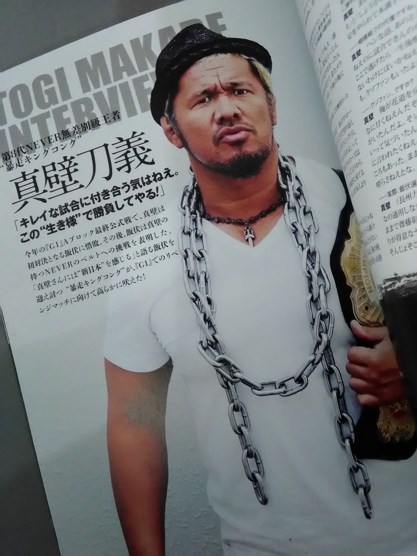 NJPW OFFICIAL MAGAZINE 2015 Vol.6