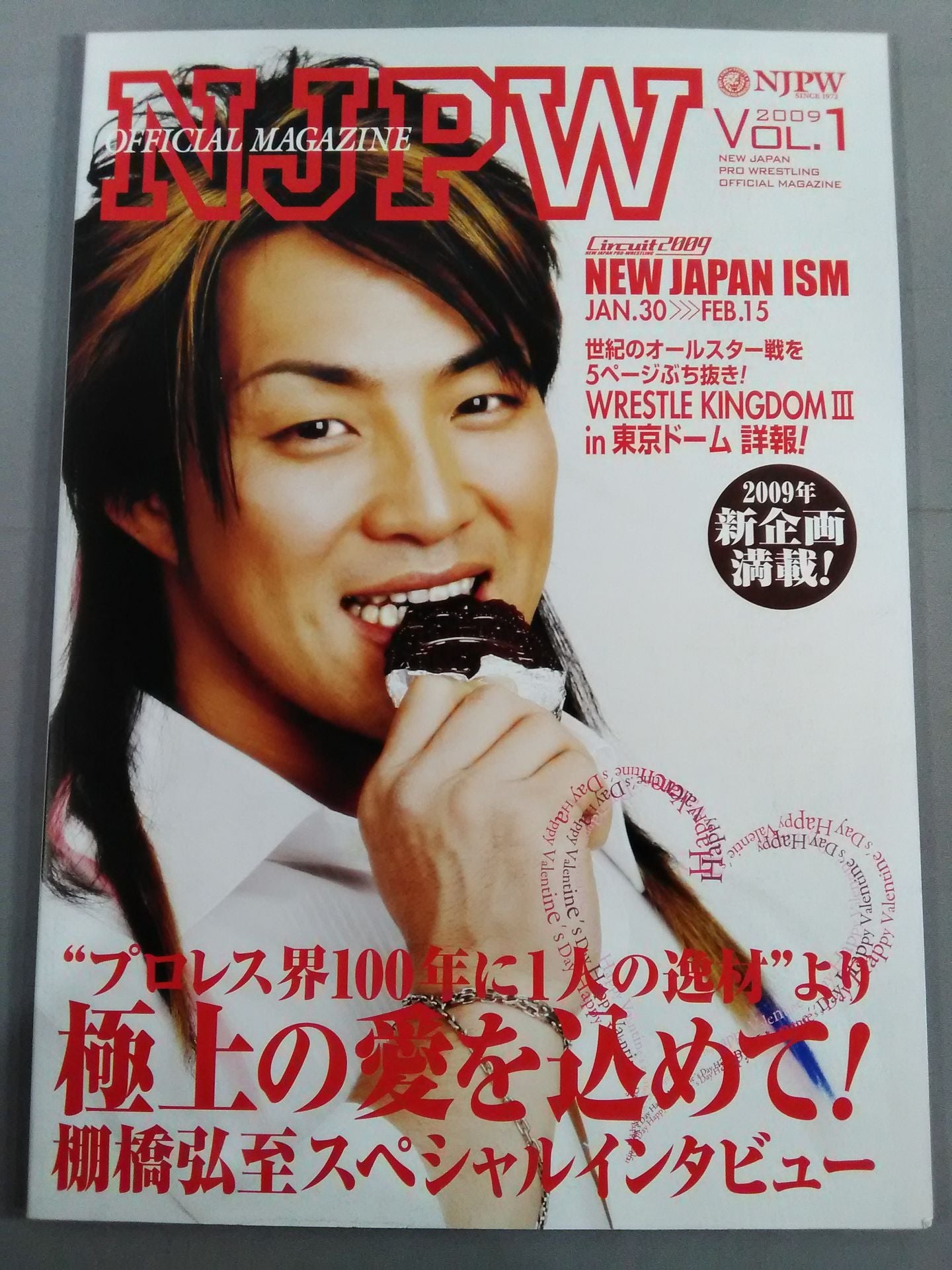 NJPW OFFICIAL MAGAZINE 2009 Vol.1