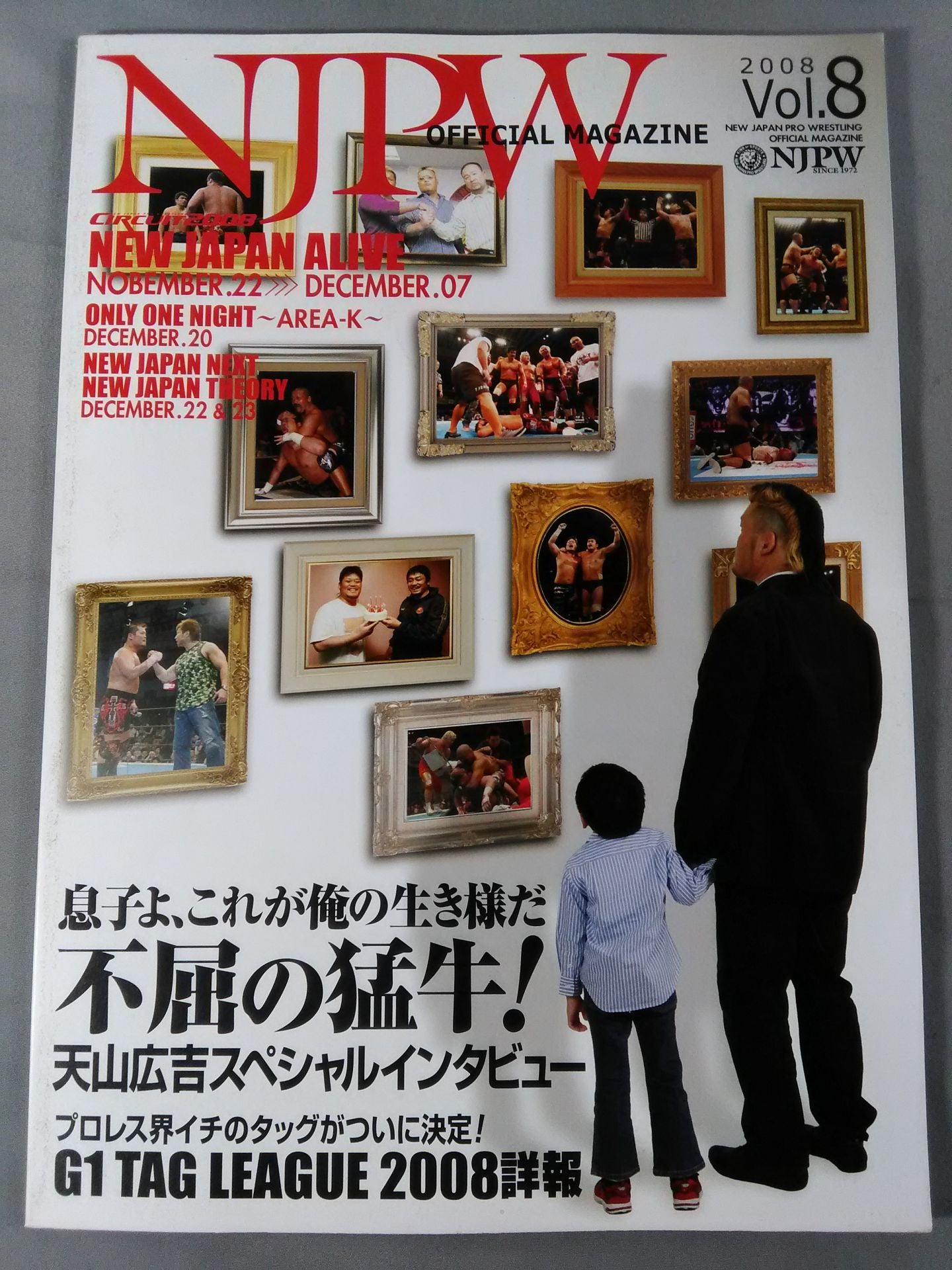 NJPW OFFICIAL MAGAZINE 2008 Vol.8