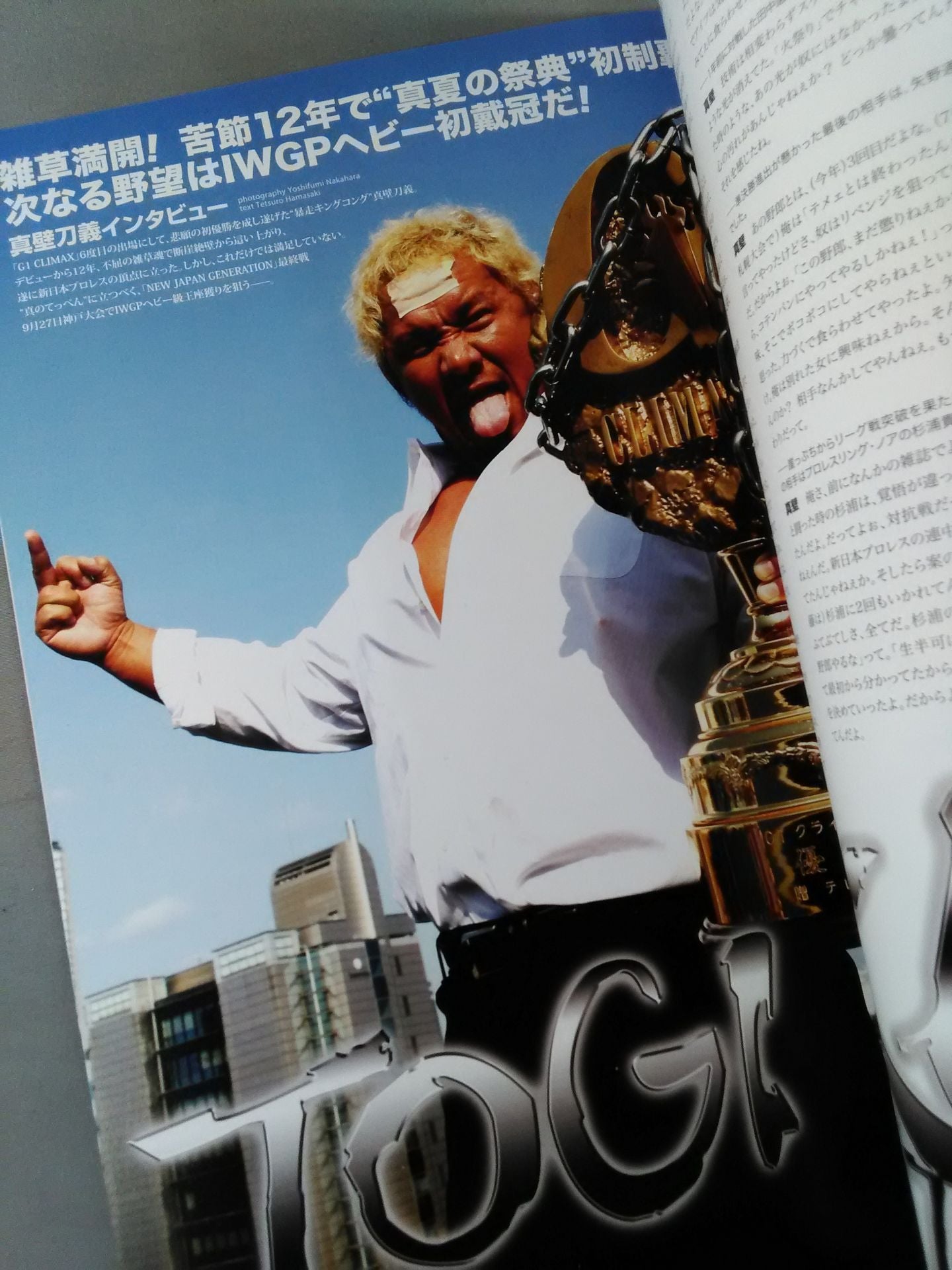 NJPW OFFICIAL MAGAZINE 2009 Vol.6