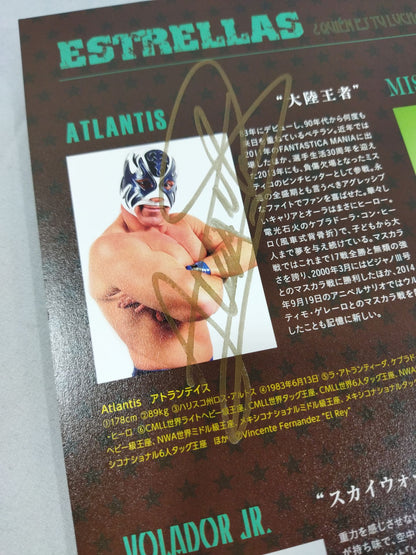 [2 fighters hand signed autograph 】FANTASTICA Mania 2015 / FANTASTICAMANIA 2015