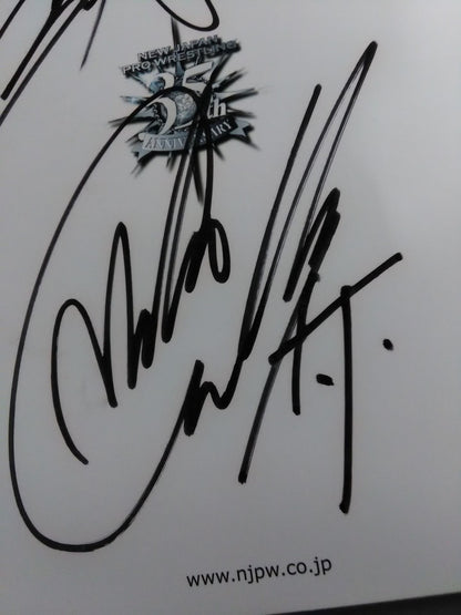 【2選手直筆サイン入り】NJPW OFFICIAL MAGAZINE 2007 Vol.1