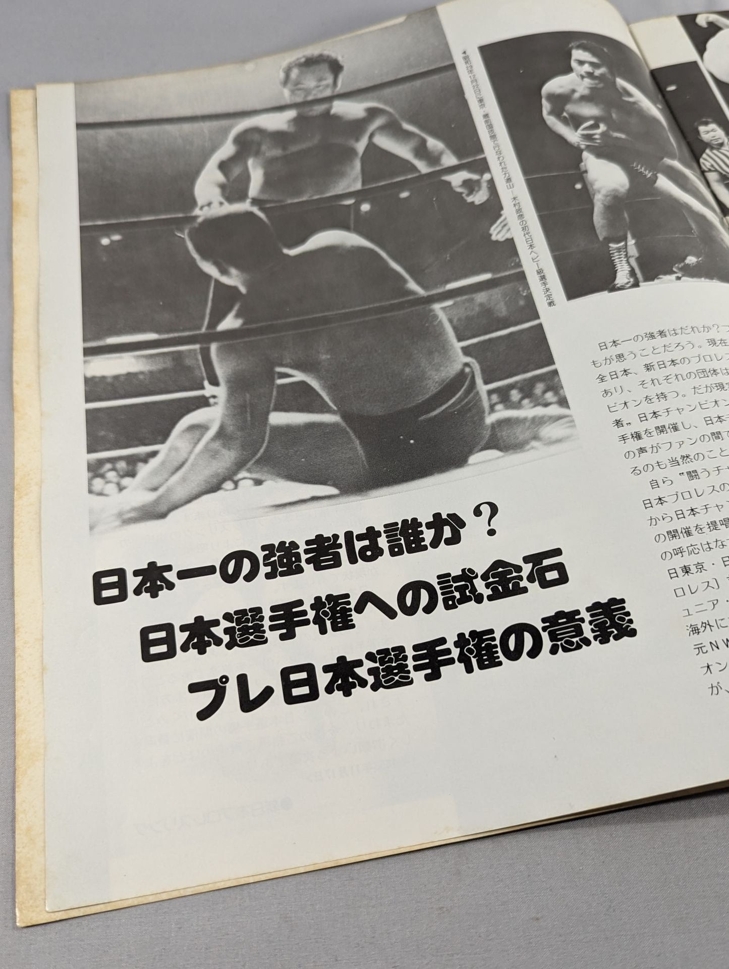 ★ Inoki vs Backlund WWWF ★ 78 Pre-Japan fighters rights