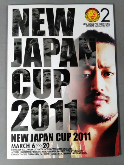 【S・S・Machine hand signed autograph 】NJPW OFFICIAL MAGAZINE 2011 Vol.2